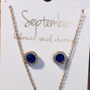 NEW Charming Charlie September Birthstone Jewelry